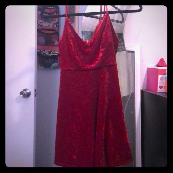 Forever 21 Dresses & Skirts - Red velvet dress